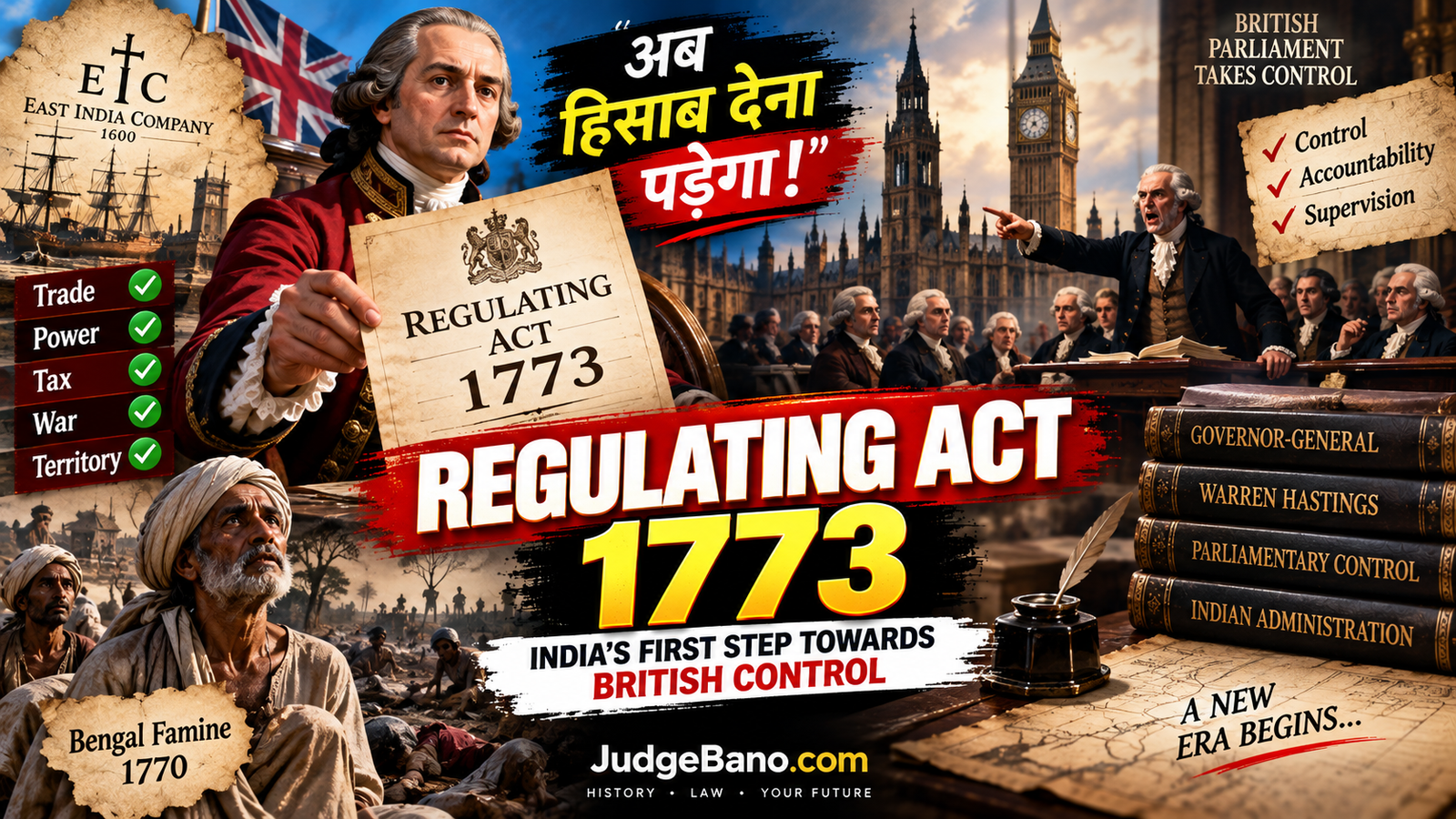 Regulating Act, 1773 क्या था?