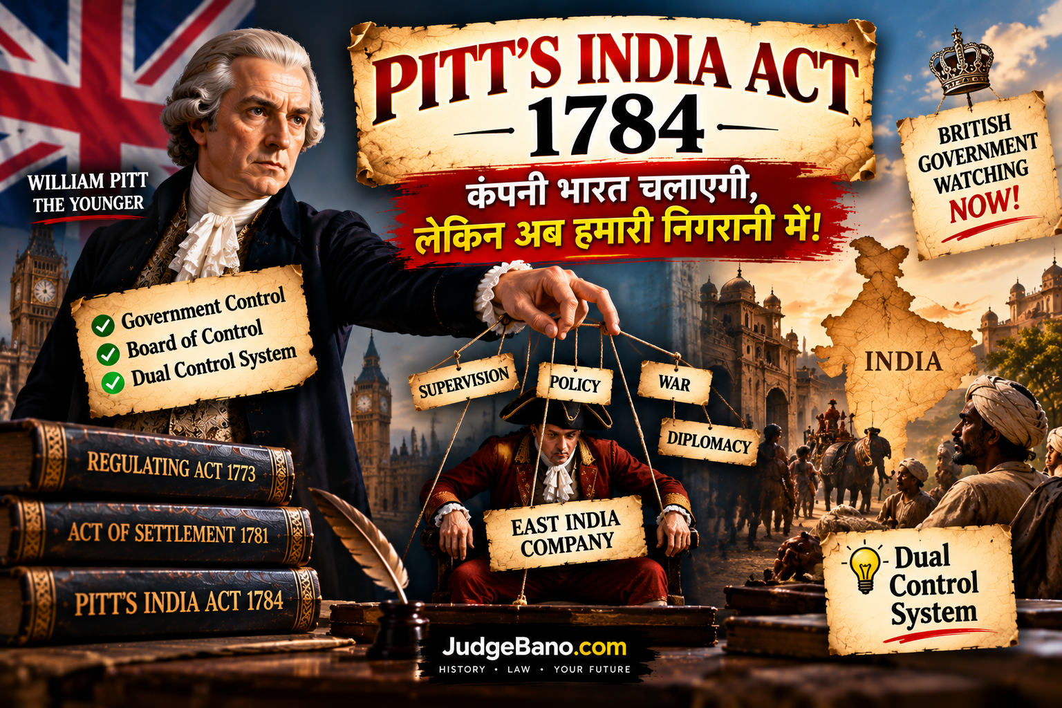 Pitt’s India Act, 1784: