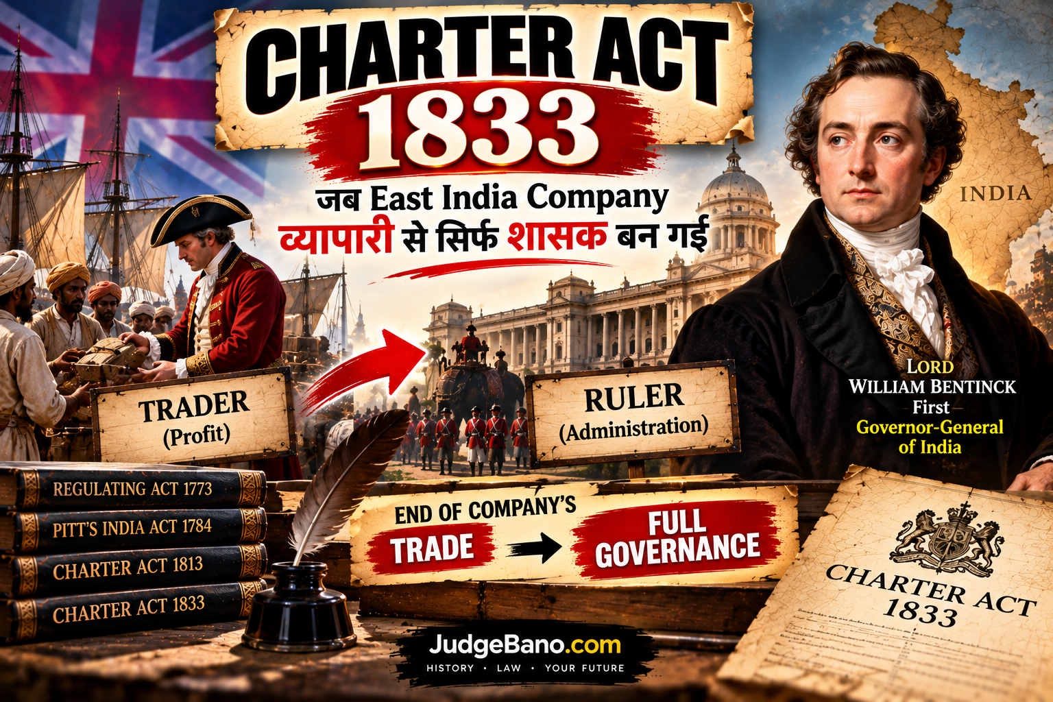 Charter Act, 1833:
