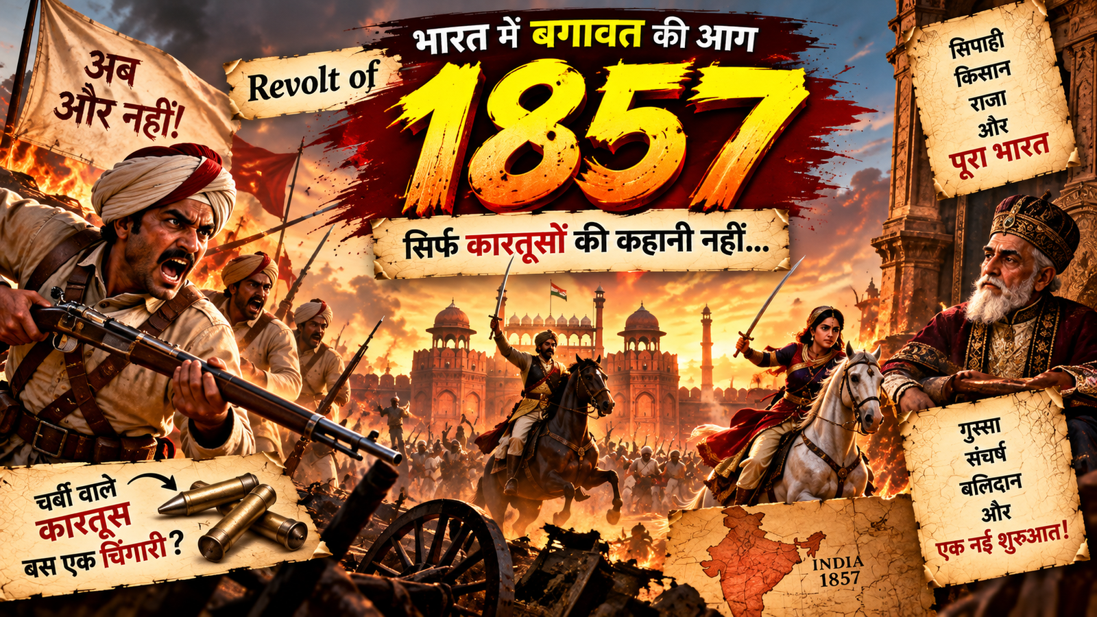 Revolt of 1857 kya tha :