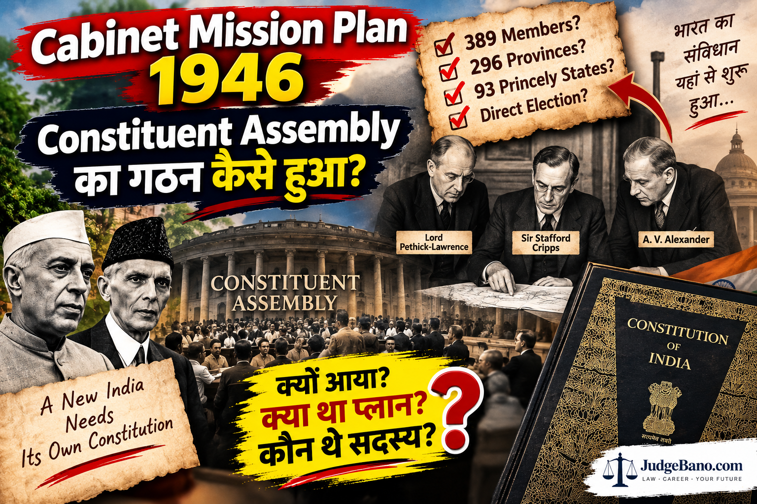 Constituent Assembly का गठन कैसे हुआ?