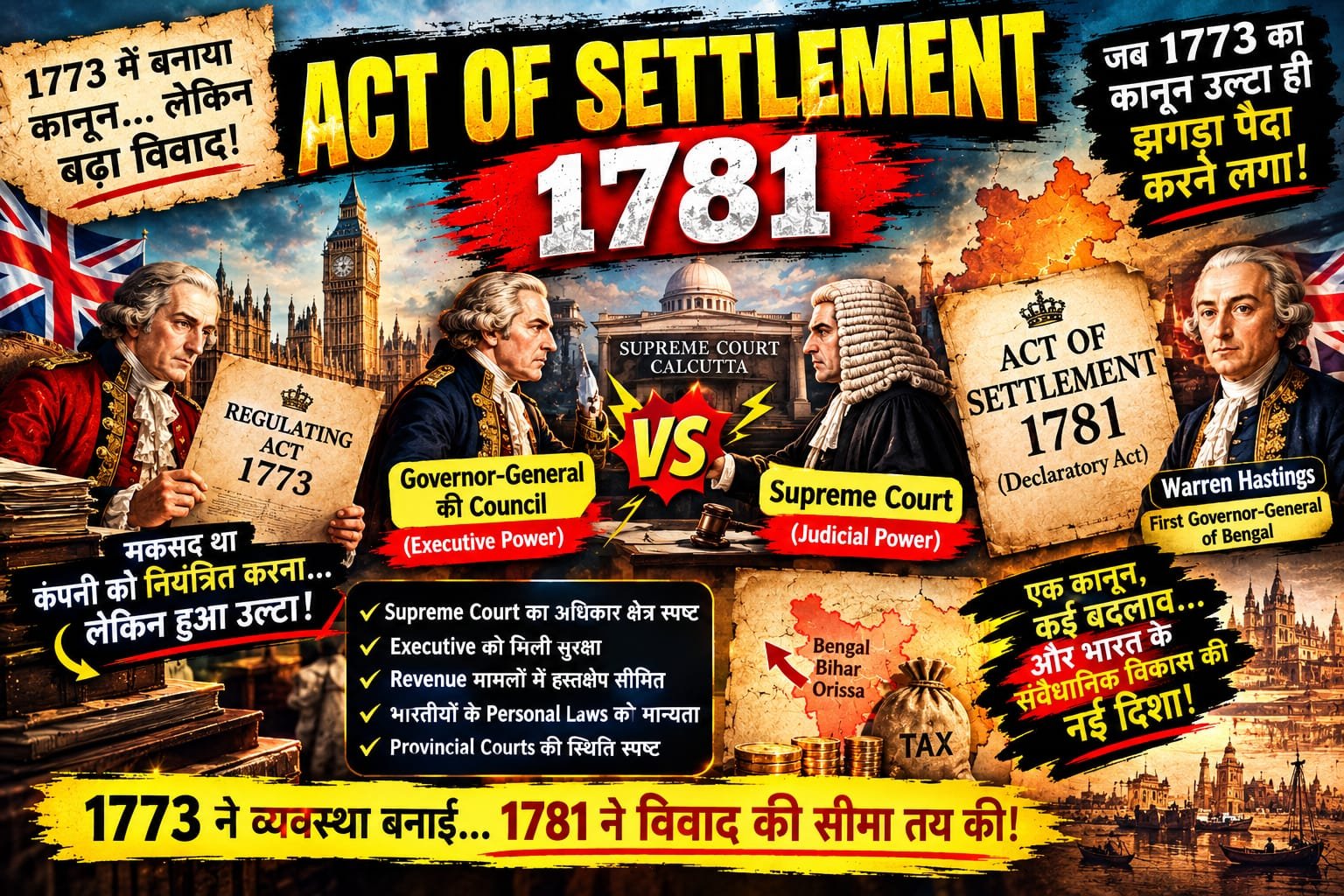 Act of Settlement, 1781