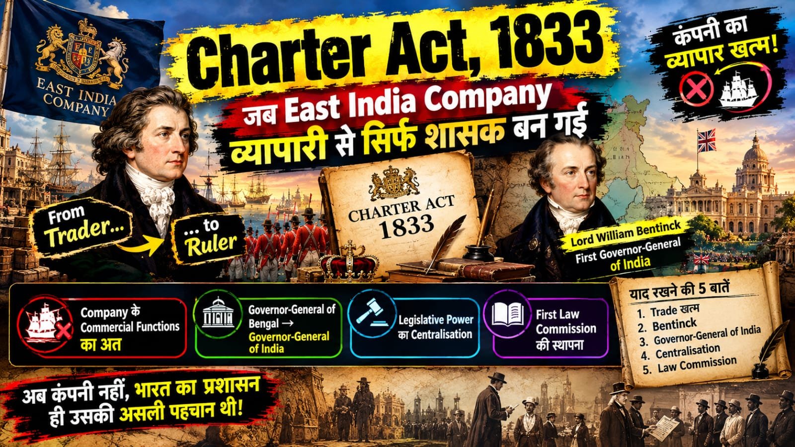 Charter Act, 1833: