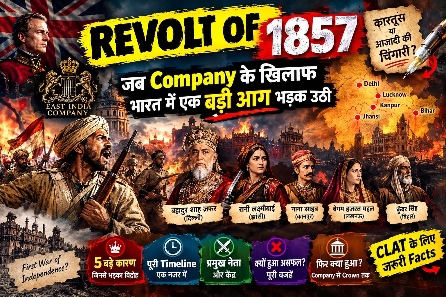 Revolt of 1857 kya tha
